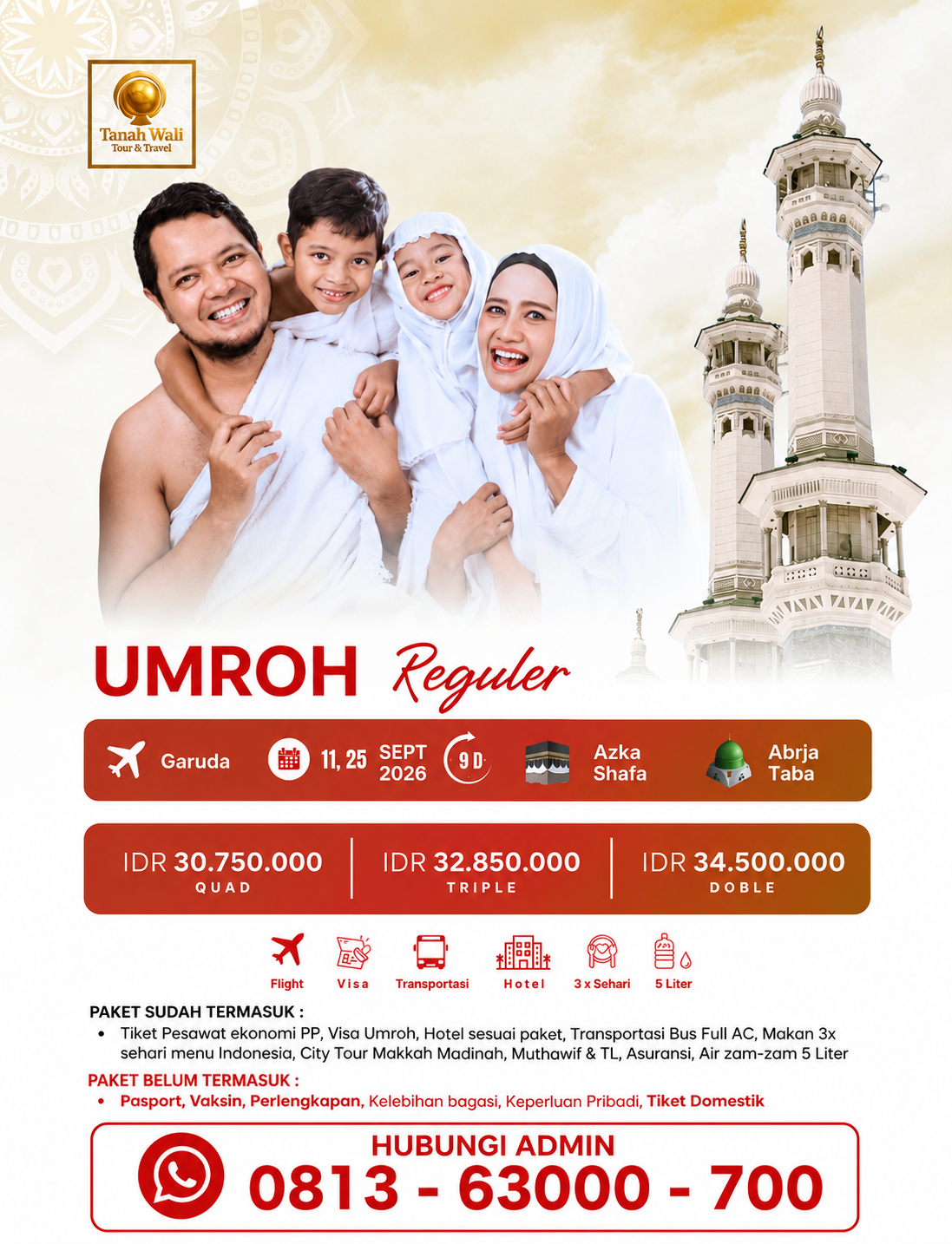 Mau Umroh Murah dan Terjamin ?