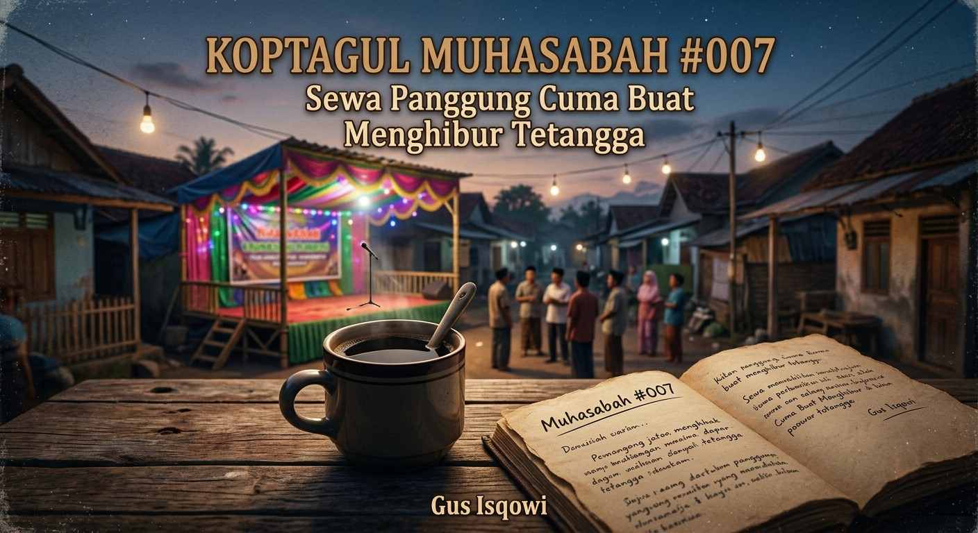 Sewa Panggung Cuma Buat Menghibur Tetangga